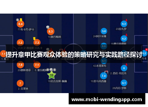 提升意甲比赛观众体验的策略研究与实践路径探讨