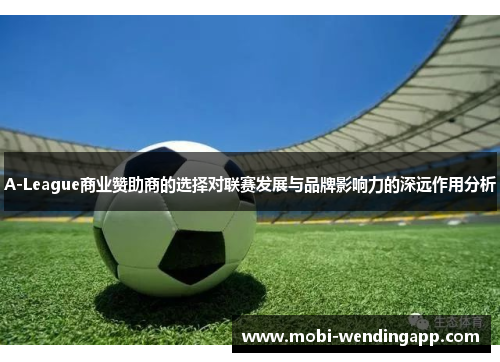 A-League商业赞助商的选择对联赛发展与品牌影响力的深远作用分析