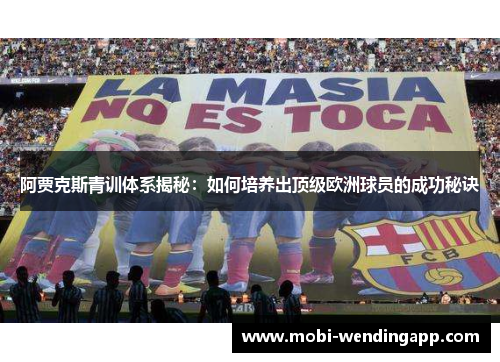 阿贾克斯青训体系揭秘：如何培养出顶级欧洲球员的成功秘诀
