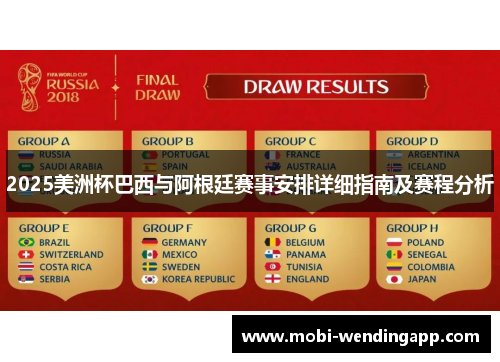 2025美洲杯巴西与阿根廷赛事安排详细指南及赛程分析