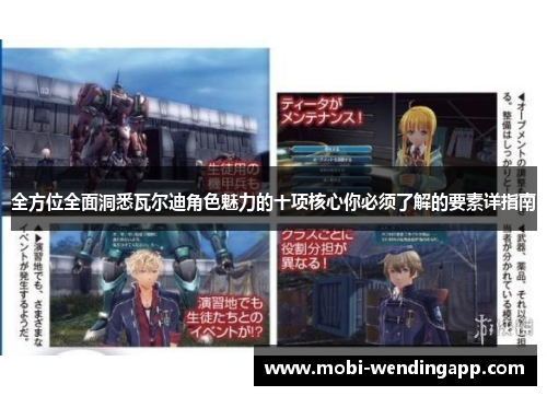 全方位全面洞悉瓦尔迪角色魅力的十项核心你必须了解的要素详指南