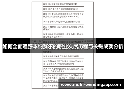 如何全面追踪本纳赛尔的职业发展历程与关键成就分析