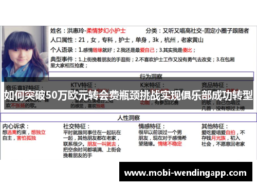 如何突破50万欧元转会费瓶颈挑战实现俱乐部成功转型