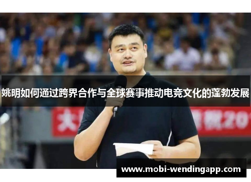 姚明如何通过跨界合作与全球赛事推动电竞文化的蓬勃发展